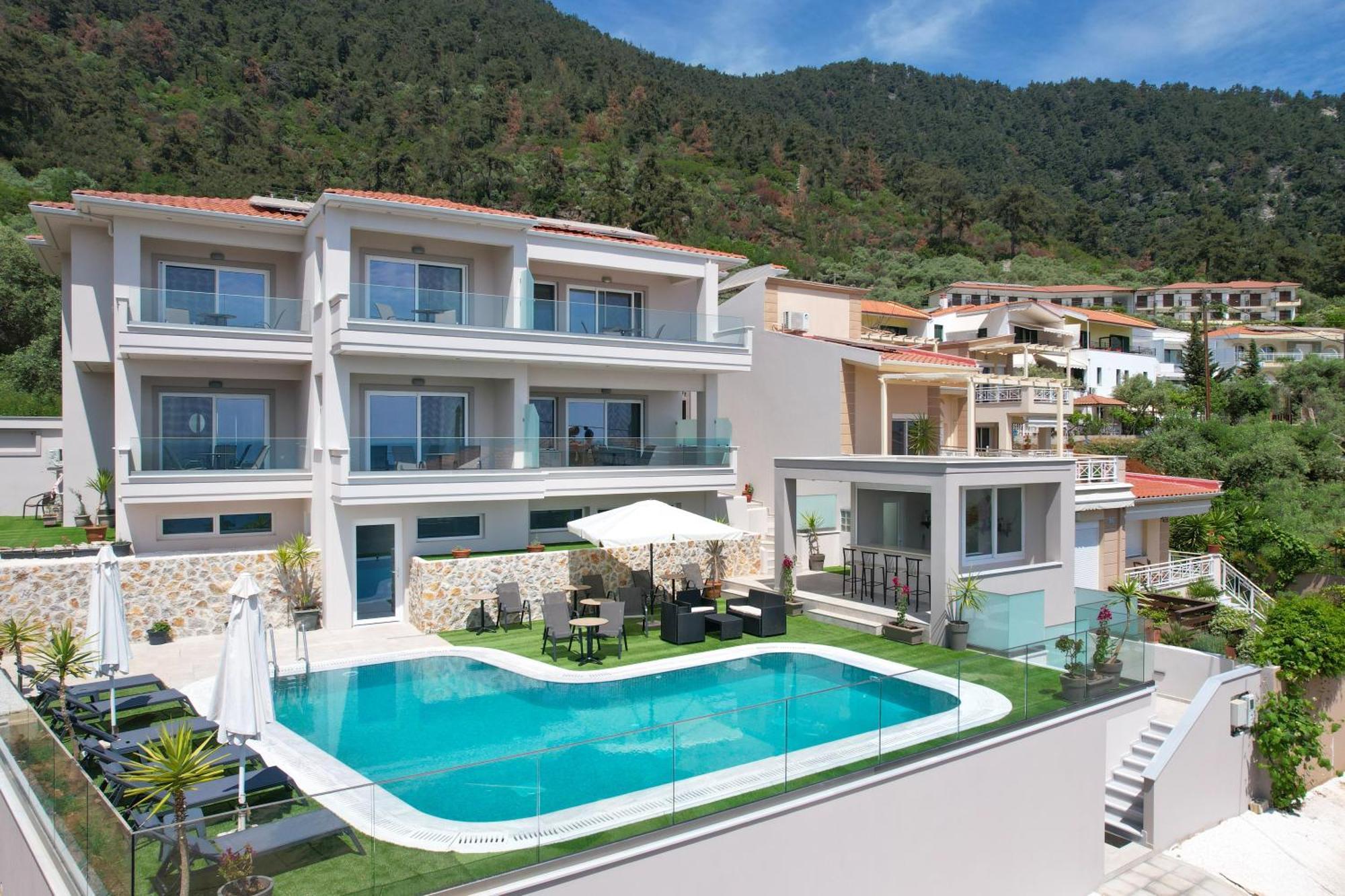 Villa Finikas Thassos Golden Beach Chrysi Ammoudia Exterior foto