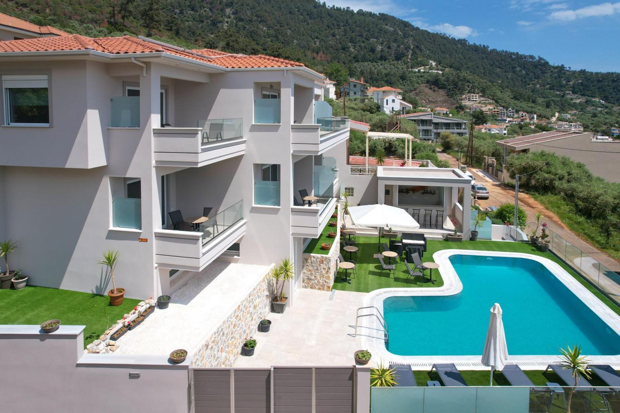 Villa Finikas Thassos Golden Beach Chrysi Ammoudia Exterior foto