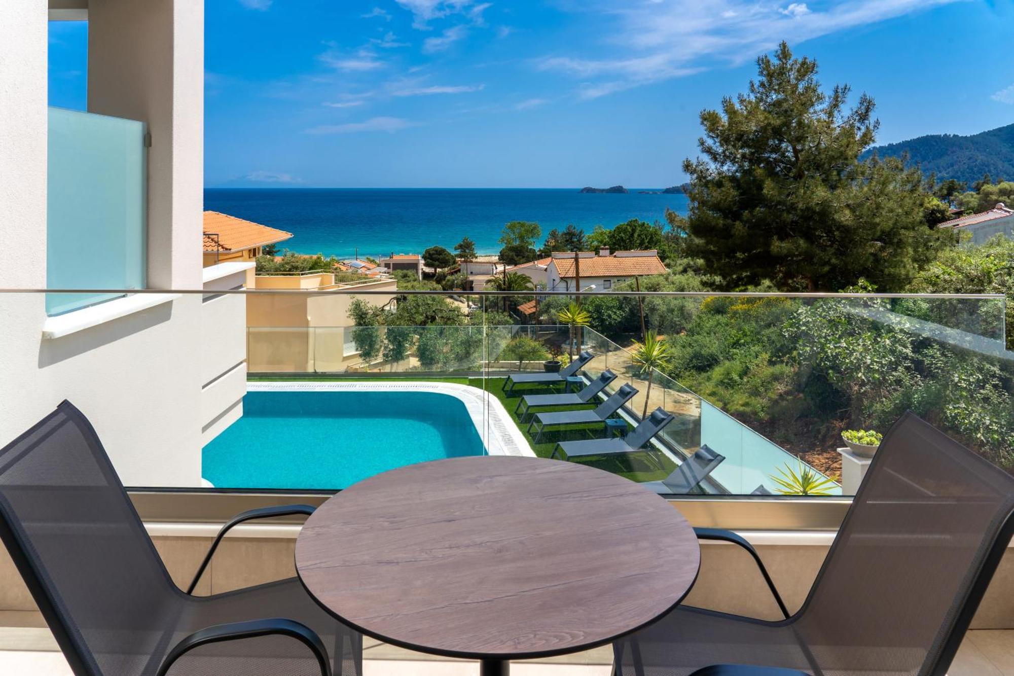 Villa Finikas Thassos Golden Beach Chrysi Ammoudia Exterior foto